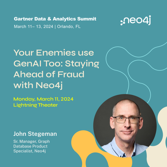 Neo4j Gartner Data & Analytics Summit 2024 Orlando